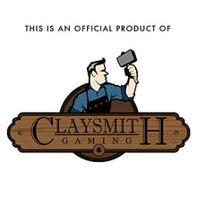 Load image into Gallery viewer, Claysmith Gaming Pack of 50 Monaco Club Poker Chips, Heavyweight 13.5-Gram Clay Composite (0.25 Gray)
