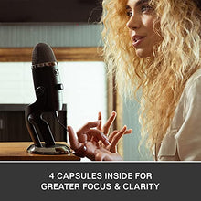 Load image into Gallery viewer, Blue Yeti X Professional Condenser USB Microphone with High-Res Metering, LED Lighting &amp; Blue VO!CE effects for Gaming, Streaming &amp; Podcasting on PC &amp; Mac
