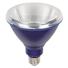 Load image into Gallery viewer, Westinghouse Lighting 3315120 3315100 100-Watt Equivalent PAR38 Flood Blue Outdoor Weatherproof LED Light Bulb with Medium Base (6 Pack), Six Pack 33151, 6 Count

