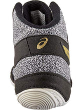 Load image into Gallery viewer, ASICS Unisex Snapdown 2 Wrestling Shoes, 9M, White/Rich Gold
