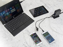 Load image into Gallery viewer, SABRENT 7 Port USB 3.0 HUB + 2 Charging Ports with 12V/4A Power Adapter [Black] (HB-U930)
