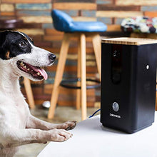 Load image into Gallery viewer, DOGNESS Pet Treat Dispenser with Camera, Monitor Your Pet Remotely with HD Video, Two-Way Audio, Night Vision, for Dogs and Cats - Black
