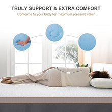 Load image into Gallery viewer, BedStory 3 Inch Memory Foam Mattress Topper, Cooling Gel Infused Toppers for Twin Size Bed, Premium Mattress Pad with Removable Soft Cover, 2-Layer Ventilated Design &amp; High-Density Memory Foam
