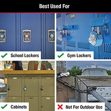 Load image into Gallery viewer, Master Lock 1561DLTBLU Locker Lock Combination Padlock, 1 Pack, Light Blue

