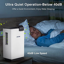 Load image into Gallery viewer, SEAVON Upgraded Dehumidifiers for Home, Up to 5300 cubic Feet (560 sq. ft) Dehumidifiers for High Humidity with Remote Control, 2000ml Ultra Quiet Portable Dehumidifiers with Two-Mode, Auto Shut Off for Basement, Bathroom, RV, Office
