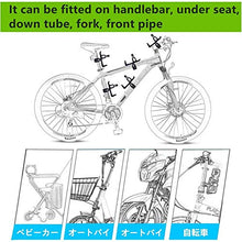 Load image into Gallery viewer, Adjustable Universal Bicycle Water Bottle Cage- Bike Water Bottle Holder No Screws - Mountain Bicycle Drink Holder - 360 Degree Spin Bike Water Bottle Holder- Water Bottle Cage Clamp for Kids Bike
