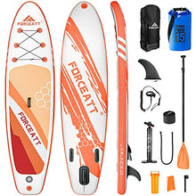 Load image into Gallery viewer, Forceatt Inflatable Paddle Boards for Adults,10'2"(L) x30(W) x6(T) SUP,Paddle Boards for All Skill Levels Include Beginner,Equipped 64" to 85" Paddle,15L Waterproof Bag and Detailed User Manual
