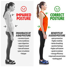 Load image into Gallery viewer, Posture Corrector for Men and Women - Upper Back Brace Straightener with Adjustable Breathable Clavicle Support Effective for Neck, Back and Shoulder Pain Relief Lumbar Support (Regular)
