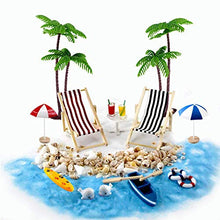 Load image into Gallery viewer, Gallop Chic Beach Zen Garden Decor, Mini Desktop Sandbox Accessories, 16 Pcs Miniature Ornament Kits for DIY Garden and Plant Decoration
