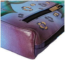 Load image into Gallery viewer, Anna by Anuschka Leather Small Multi Compartment Zip-Around Organizer, Tropical Safari
