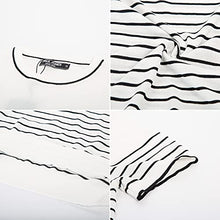 Load image into Gallery viewer, PJ PAUL JONES Men's Golf Stripe Short Sleeve T-Shirts Knit Pullover Sweater White 2XL
