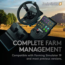 Load image into Gallery viewer, Logitech G Farm Simulator Heavy Equipment Bundle (2nd Generation), Steering Wheel Controller for Farm Simulation 19 (or Older), Wheel, Pedals, Vehicule Side Panel Control Deck for PC/PS4
