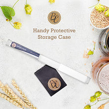 Load image into Gallery viewer, Brewer's Elite Hydrometer &amp; Test Jar - for Home Brew Beer, Wine, Mead and Kombucha - Deluxe Triple Scale Set, Hardcase and Cloth - Specific Gravity ABV Tester

