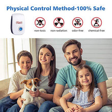 Load image into Gallery viewer, Fire Tracks Limited Ultrasonic Pest Repeller, 4 Packs, Electronic Indoor Plug in for Insects, Mice,Ant, Mosquito, Spider, Rodent, Roach, Mosquito Repellent for Children and Pets' Safe
