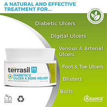 Load image into Gallery viewer, Diabetic Ulcer Cream &amp; Sore Relief Treatment - Natural Healing of Diabetic Ulcers with 3X Action for Soothing Relief by Terrasil - 44gm Jar
