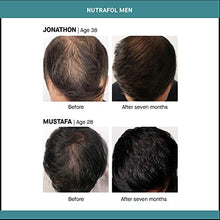 Load image into Gallery viewer, Nutrafol Men Hair Growth Supplement for Thicker, Stronger Hair (4 Capsules Per Day - 1 Month Supply)
