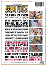 Load image into Gallery viewer, One Piece: Season Eleven, Voyage Seven - Blu-ray + DVD
