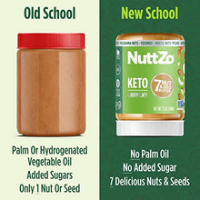 Load image into Gallery viewer, Keto Nut Butter by NuttZo | 7 Nuts &amp; Seeds Blend, Keto-Friendly, Gluten-Free, Vegan, Kosher | 1g Sugar, 4g Protein, 2g Net Carbs | 12oz Jar
