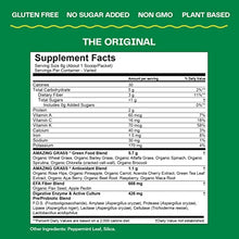 Load image into Gallery viewer, Amazing Grass Greens Blend Superfood: Super Greens Powder with Spirulina, Chlorella, Beet Root Powder, Digestive Enzymes, Prebiotics &amp; Probiotics, Original, 30 Servings (Packaging May Vary)
