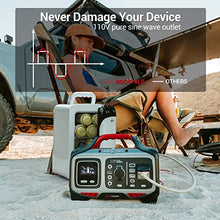 Load image into Gallery viewer, ROCKPALS 300W Portable Power Station, 280wh (78000mAh) Solar Generator with 110V Pure Sine Wave AC Outlet, USB-C PD Input/Output, QC 3.0, CPAP Backup Lithium Battery for Outdoor Camping Emergency
