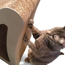 Load image into Gallery viewer, PetFusion 3-Sided Vertical Cat Scratching Post (Standard Size, Warm Gray). [Multiple Scratching Angles to Match Your Cat's Preference]
