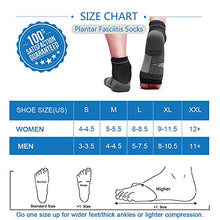 Load image into Gallery viewer, Plantar Fasciitis Compression Sleeve (6 Pairs) with Arch Foot Support for Men &amp; Women - Best Plantar Fasciitis Night Sock for Foot and Heel Pain Relief
