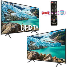 Load image into Gallery viewer, Samsung Smart TV 58” inch 4K UHD Flat Screen TV (UN58RU7100FXZA) with HDR, Google, Apple &amp; Alexa Compatible + Remote with Netflix &amp; Prime Buttons for Samsung TV
