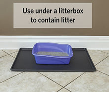 Load image into Gallery viewer, MidWest Homes for Pets Replacement Pan for MidWest Wire Dog Crates | Durable Dog Crate Tray for ALL MidWest Dog Crates, Black, 36 Inch (LS) (8PAN)
