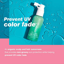 Load image into Gallery viewer, COOLA Organic Scalp Spray &amp; Hair Sunscreen Mist with SPF 30, Dermatologist Tested Hair Care for Daily Protection, Vegan and Gluten Free, Ocean Salted Sage, 2 Fl Oz
