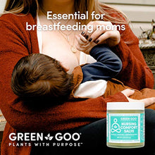 Load image into Gallery viewer, Green Goo Breastfeeding Essentials Nursing Cream, Lanolin Free Nipple Cream for Breastfeeding (4 Ounce Jar)
