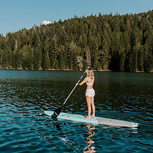Load image into Gallery viewer, Driftsun Padded Stand Up Paddleboard 11ft Rigid Soft Top SUP with Paddle, Fin, and Leash
