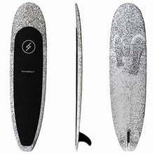 Load image into Gallery viewer, Formula Fun 6'4'' Zippers, Foamie Surfboard, Foam Surfboard with No Wax or Resin Required, Durable, Waterproof, and Flexible Foam Board, Made in The USA
