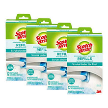 Load image into Gallery viewer, Scotch-Brite Disposable Toilet Scrubber Refills, Removes Rust &amp; Hard Water Stains, 48 Disposable Refills

