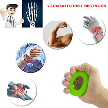 Load image into Gallery viewer, Hand Grip Strengthener, Finger Exerciser, Grip Strength Trainer (6 PCS)*New Material*Forearm Grip Workout, Finger Stretcher, Relieve Wrist Pain, Carpal Tunnel, Trigger Finger, Mallet Finger and More.
