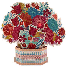 Load image into Gallery viewer, Hallmark Pop Up Mother's Day Card with Light and Sound for Mom (Displayable Pot of Flowers, Plays Happy by Pharrell Williams)

