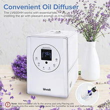 Load image into Gallery viewer, LEVOIT Humidifiers for Large Room Bedroom (6L), Warm and Cool Mist Ultrasonic Air Humidifier for Home Whole House Babies Room, Customized Humidity, Remote, Germ Free and Whisper-Quiet
