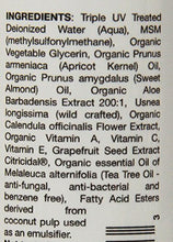 Load image into Gallery viewer, Natural Skin Extra-Healing Lotion 8oz. MSM All Natural Lotion.
