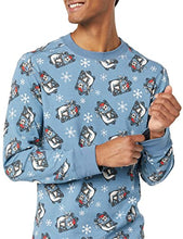 Load image into Gallery viewer, Amazon Essentials Men's Disney Star Wars Marvel Snug-Fit Cotton Pajamas, Nightmare Santa Jack, Medium
