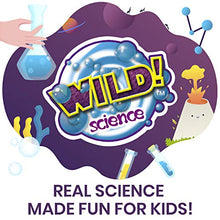 Load image into Gallery viewer, WILD! Science Test Tube Chemistry Lab - 50+ Fun Experiments and Reactions - Science Kits for Kids Age 8-12 - STEM Projects - Chemistry Set
