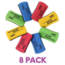 Load image into Gallery viewer, Mr. Pen- White Board Erasers, Magnetic Dry Erase Erasers, 8 Pack, Assorted, Dry Erase Board Erasers, Magnetic Whiteboard Eraser, Dry Erasers for White Board, Whiteboard Erasers for Kids Classroom
