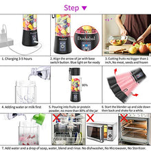 Load image into Gallery viewer, USB Blender, Doshabal Portable Personal Blender, Smoothie Blender to go, Rechargeable Blender shakes and smoothies
