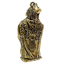 Load image into Gallery viewer, Dryad Design Bronze Celtic Goddess Morrigan Pendant
