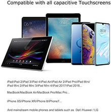 Load image into Gallery viewer, KECOW Stylus Digital Pen for Touch Screens, 1.45mm fine Elastic Tip Rechargeable Pencil Compatible for iPad iPhone Samsung Phone &amp;Tablets,iOS&amp;Android for Drawing and Writing Capacitive Pen (Rose Gold)
