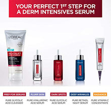 Load image into Gallery viewer, L'Oreal Paris Skincare Revitalift Derm Intensives Gel Cleanser with 3.5% Pure Glycolic Acid, Salicylic Acid to resurface and prep skin for serum, 6.7 fl oz
