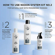 Load image into Gallery viewer, Nioxin System 2 Scalp &amp; Hair Treatment for Fine/Natural Hair with Progressed Thinning, 3.4 oz
