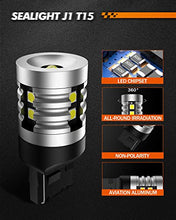 Load image into Gallery viewer, LED Reverse Lights, SEALIGHT 921 912 LED Bulbs 1000LM Super Bright Xenon White Light T15 906 902 Backup Lights, Reverse Lights, Back up For Trunk etc
