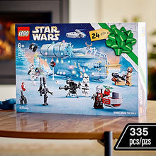Load image into Gallery viewer, LEGO Star Wars Advent Calendar 75307 Awesome Toy Building Kit for Kids with 7 Popular Characters and 17 Mini Builds; New 2021 (335 Pieces)
