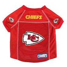 Load image into Gallery viewer, Littlearth Unisex-Adult NFL Kansas City Chiefs Basic Pet Jersey, Team Color, Large
