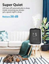 Load image into Gallery viewer, Elechomes HTJ-2119 Ultrasonic Humidifier 4.5L Vaporizer Cool Mist for Large Room Baby Bedroom with Remote Control, Large LED Touch Display, Whisper-Quiet, Child Lock, Lasts up to 35 Hours
