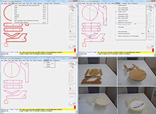 Load image into Gallery viewer, CAD-CAM CNC Mill Software for Mach 3-4, Linux CNC, EMC2, Fanuc, CNC 3040. Design your part and generate the g-code with a single easy to use software, plus many tutorial training videos included.
